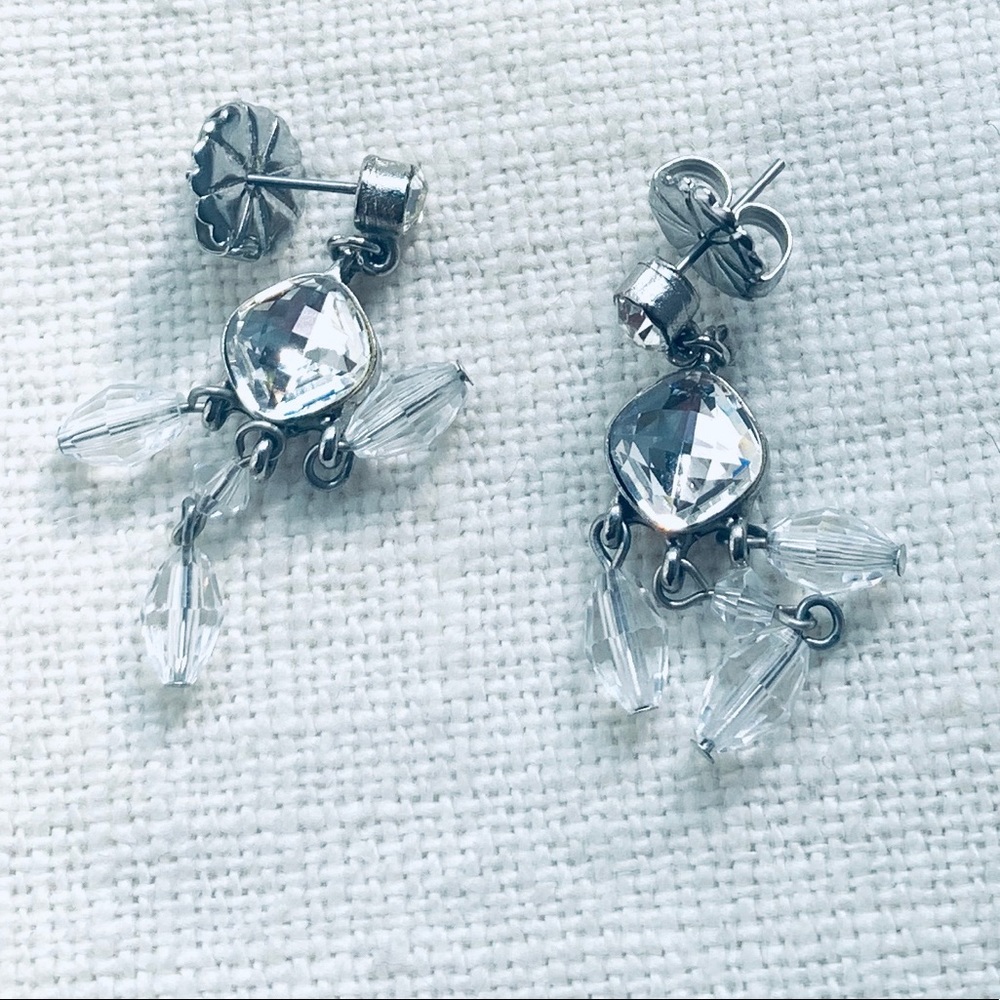Anthropologie Rhinestone earrings